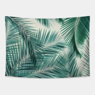 Palm Leaves Natural Tapestry