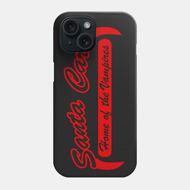 Santa Carla Home of the Vampires Phone Case by Meta Cortex