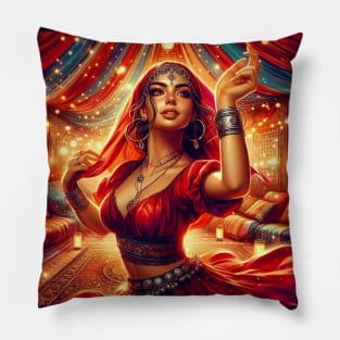 The dancer woman Pillow