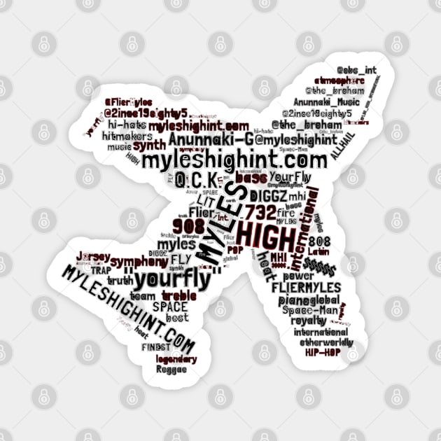 Word Plane Magnet by mylehighinternational