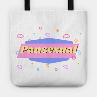 pansexual pride Tote