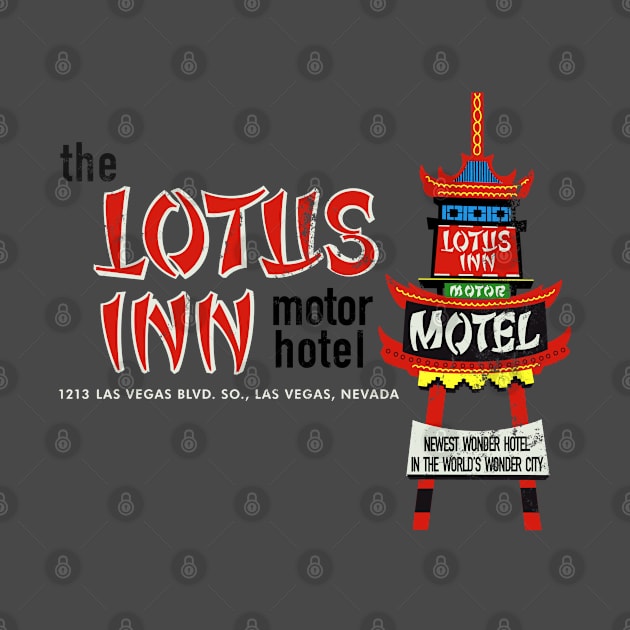 Vintage Lotus Inn Motel Las Vegas by StudioPM71