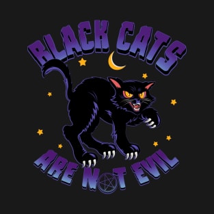 Black Cats. Are not Evil T-Shirt