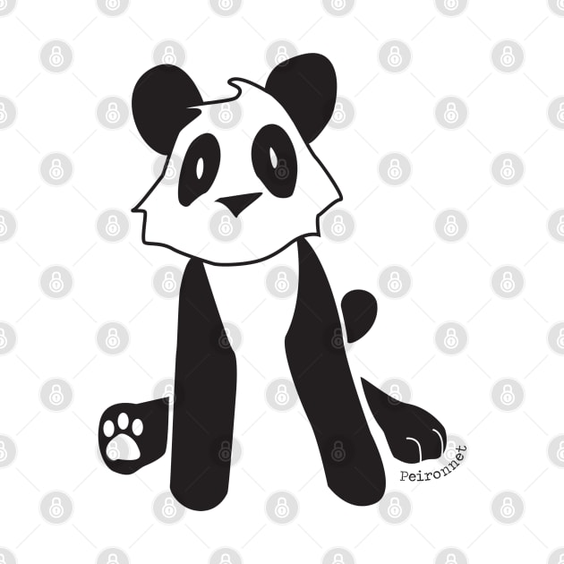 Minimalist Panda by CloudWalkerDesigns