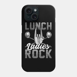 Lunch Ladies Rock Lady Cafeteria Worker Back To School Phone Case