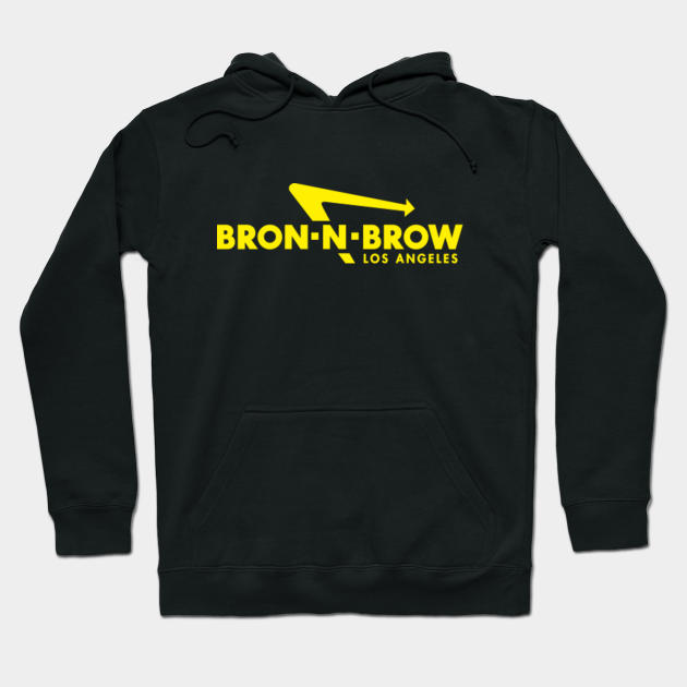 Bron N Brow Purple Lakers Hoodie Teepublic