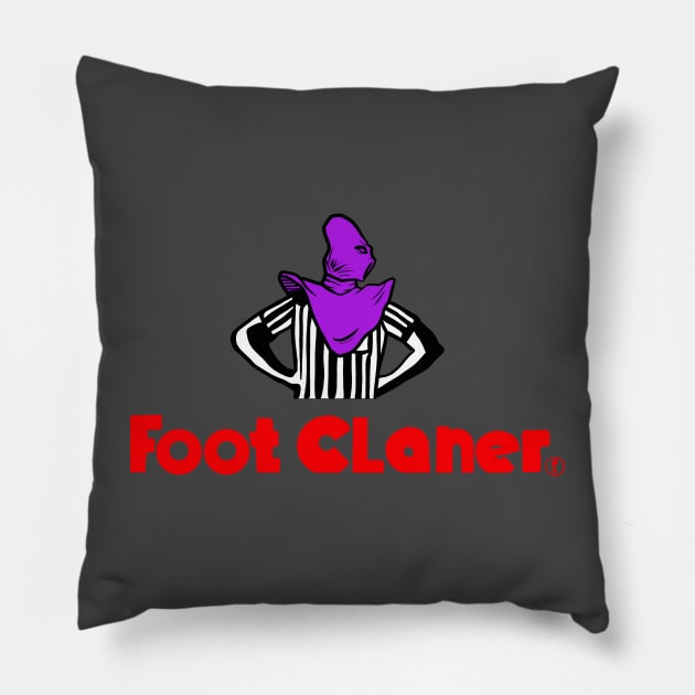 Foot Claner Pillow by FreddyK