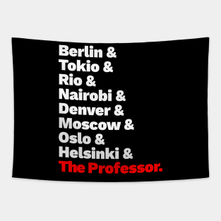 La Casa de Papel list Tapestry