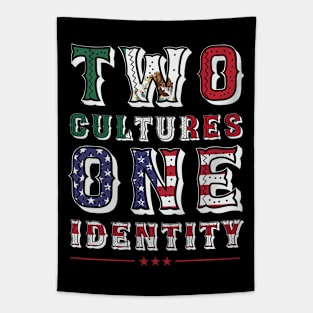 Two Cultures One Identity Tapestry