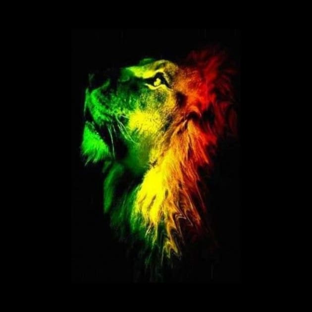 Lion Rasta by Thibazy Shop