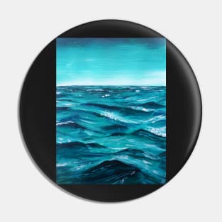 Ocean Waves Pin