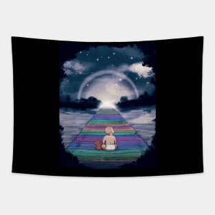 Rainbow Baby Tapestry