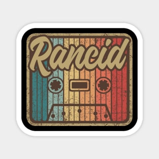 Rancid Vintage Cassette Magnet