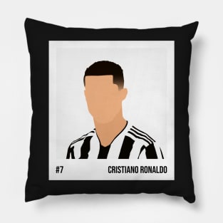 Cristiano Ronaldo Minimalistic Camera Film Pillow