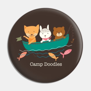 Camp Doodles Pin