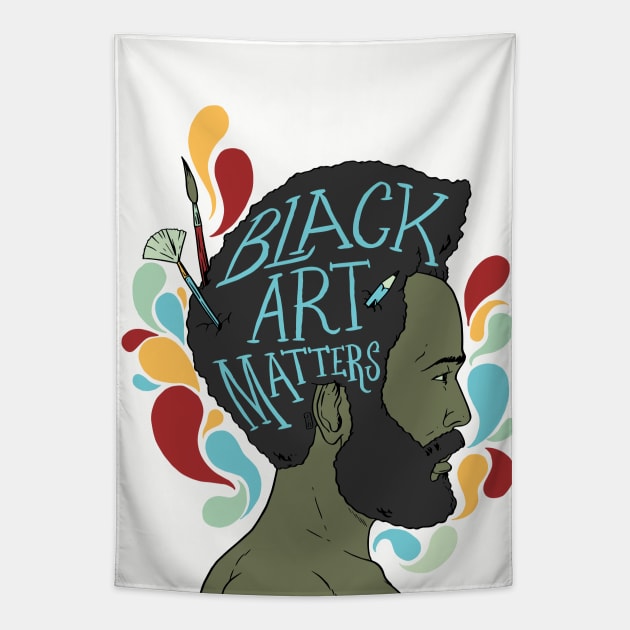 Black Art Matters BHM Tapestry by Thomcat23