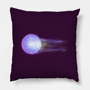 Expanding Electric Star in all its glory Pillow