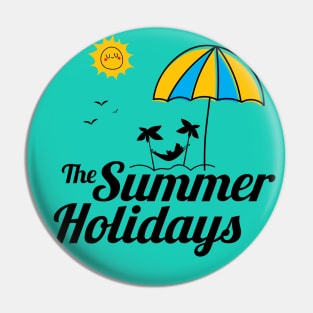 Summer Holiday Umbrella Pin