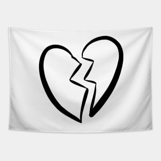 Broken heart original Tapestry