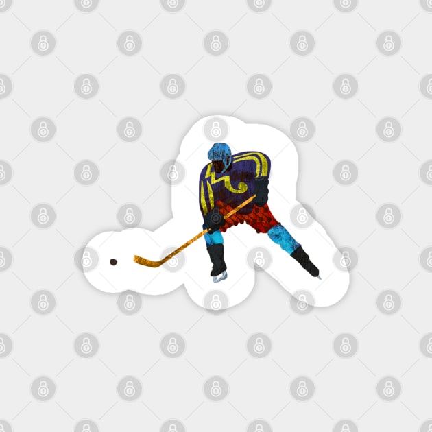 Ice Hockey Magnet by louweasely