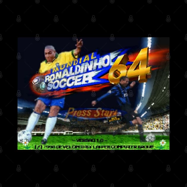 Ronaldinho soccer 64 intro by Lukasking Tees