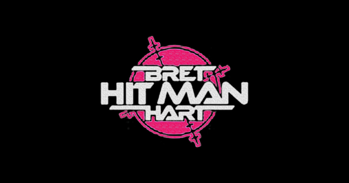 Bret Hart Hitman Logoo - Bret Hart - Sticker | TeePublic