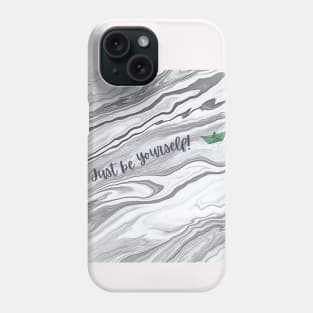 Drawing marble pattern Phone Case