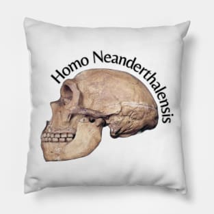 Homo Neanderthalensis Skull Pillow