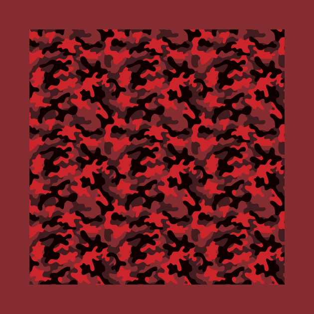 Red Camouflage Pattern by Ayoub14