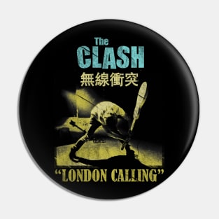 The Clash - Golden Vintage Pin