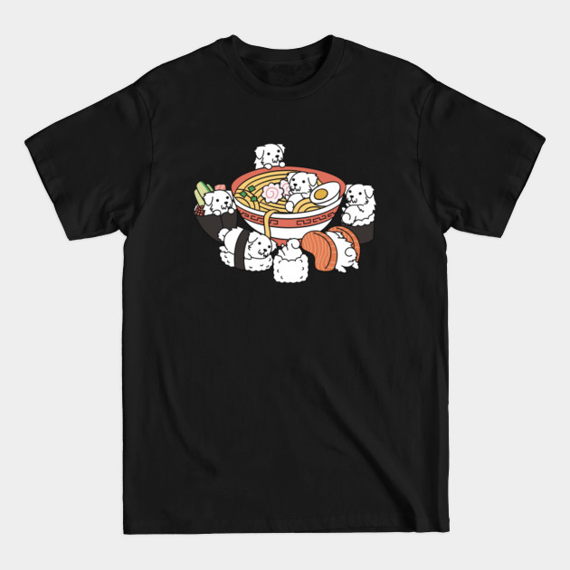 Discover Great Pyrenees Ramen Sushi - Great Pyrenees - T-Shirt