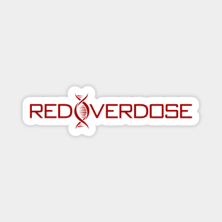 Red Overdose Simple Red Magnet