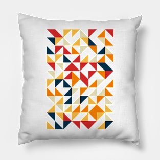 Cute Geometric Pattern - Triangle #5 Pillow