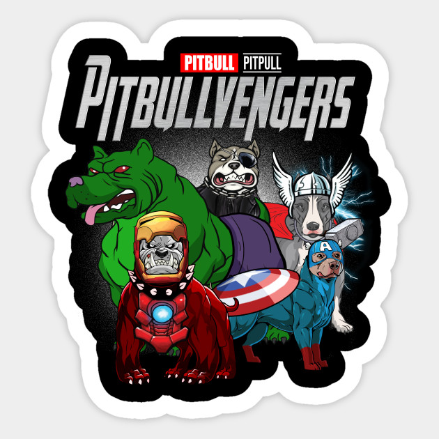 pitbull avengers t shirt