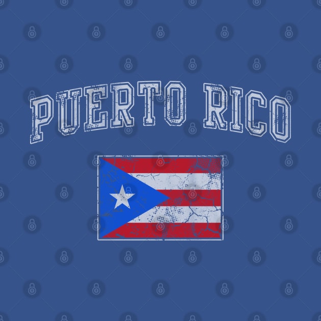 Vintage Puerto Rico Flag Puerto Rican by E