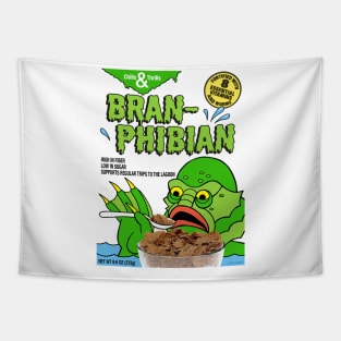 Monster Breakfast Cereal, Bran-phibian! Tapestry