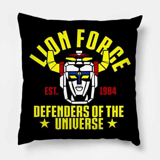 Defenders of the universe Pillow by carloj1956