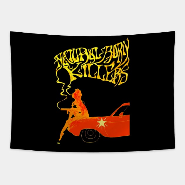 Natural born killers t-shirt Tapestry by San9 pujan99a