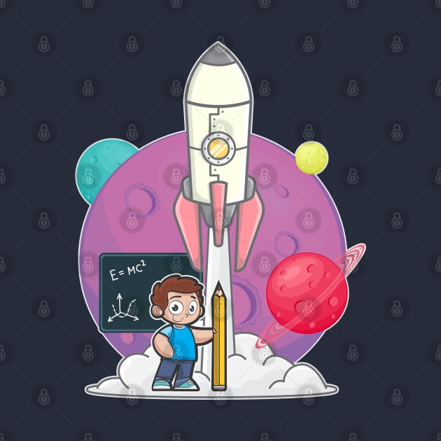 Little rocket scientist by FunawayHit