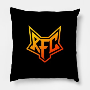 Rich Fox Club Logo Only T-Shirt Pillow