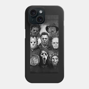 Horror Face Collage Phone Case