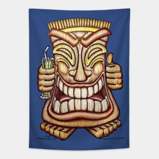 Happy Tiki #2 Tapestry