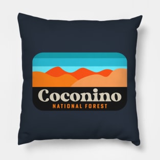 Coconino National Forest Arizona Flagstaff Camping Pillow