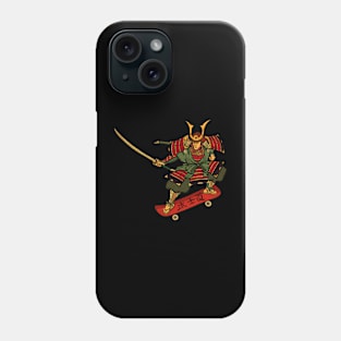 Skateboard samurai Phone Case