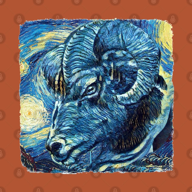 Aries Van Gogh Style by todos