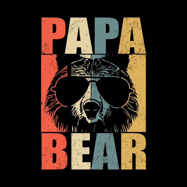 Papa Bear Vintage by dashawncannonuzf