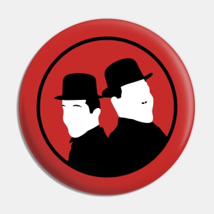 Laurel and Hardy Pin