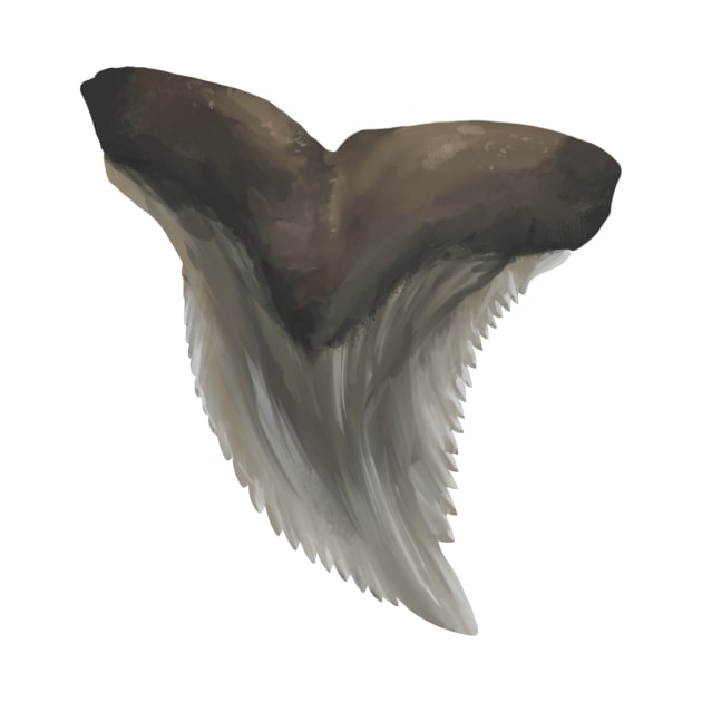 Snaggletooth Shark Tooth by Reeseworks