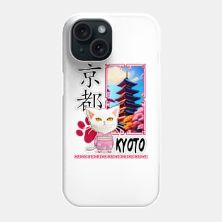 Cat in Kimono Phone Case