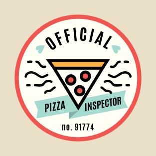 Official Pizza Inspector T-Shirt